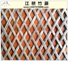 橋竹藤生態裝飾材料 定制工程竹編裝飾，打造綠色建筑美學